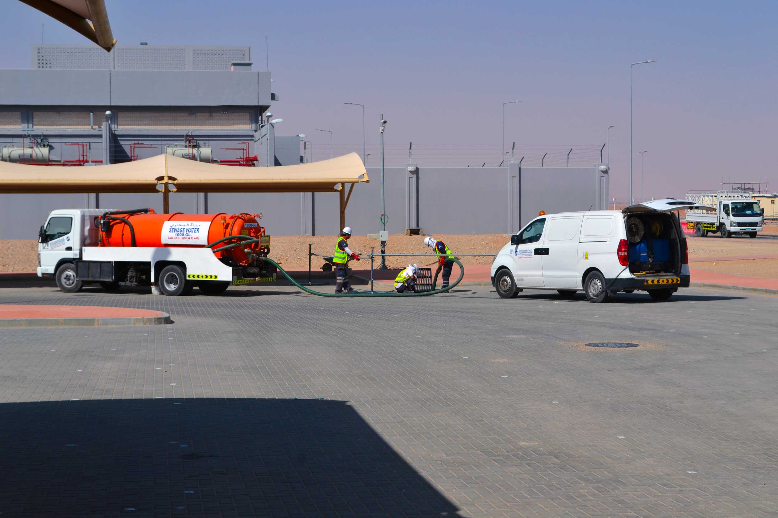Our Customer Al Shams Cofely Besix - High Pressure Jetting Service - Reem Island Abu Dhabi UAE