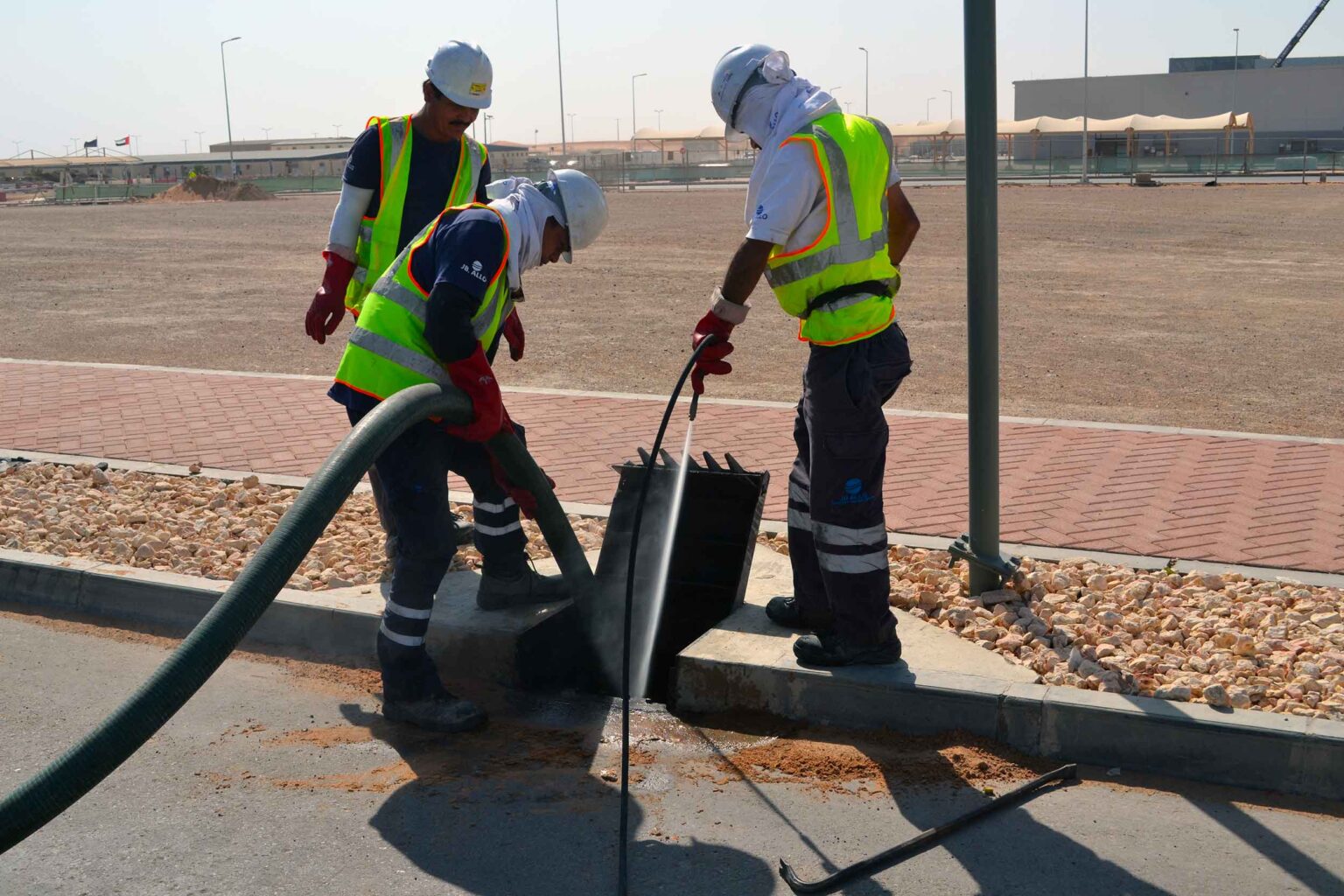 Our Customer Al Shams Cofely Besix - High Pressure Jetting Service - Reem Island Abu Dhabi UAE