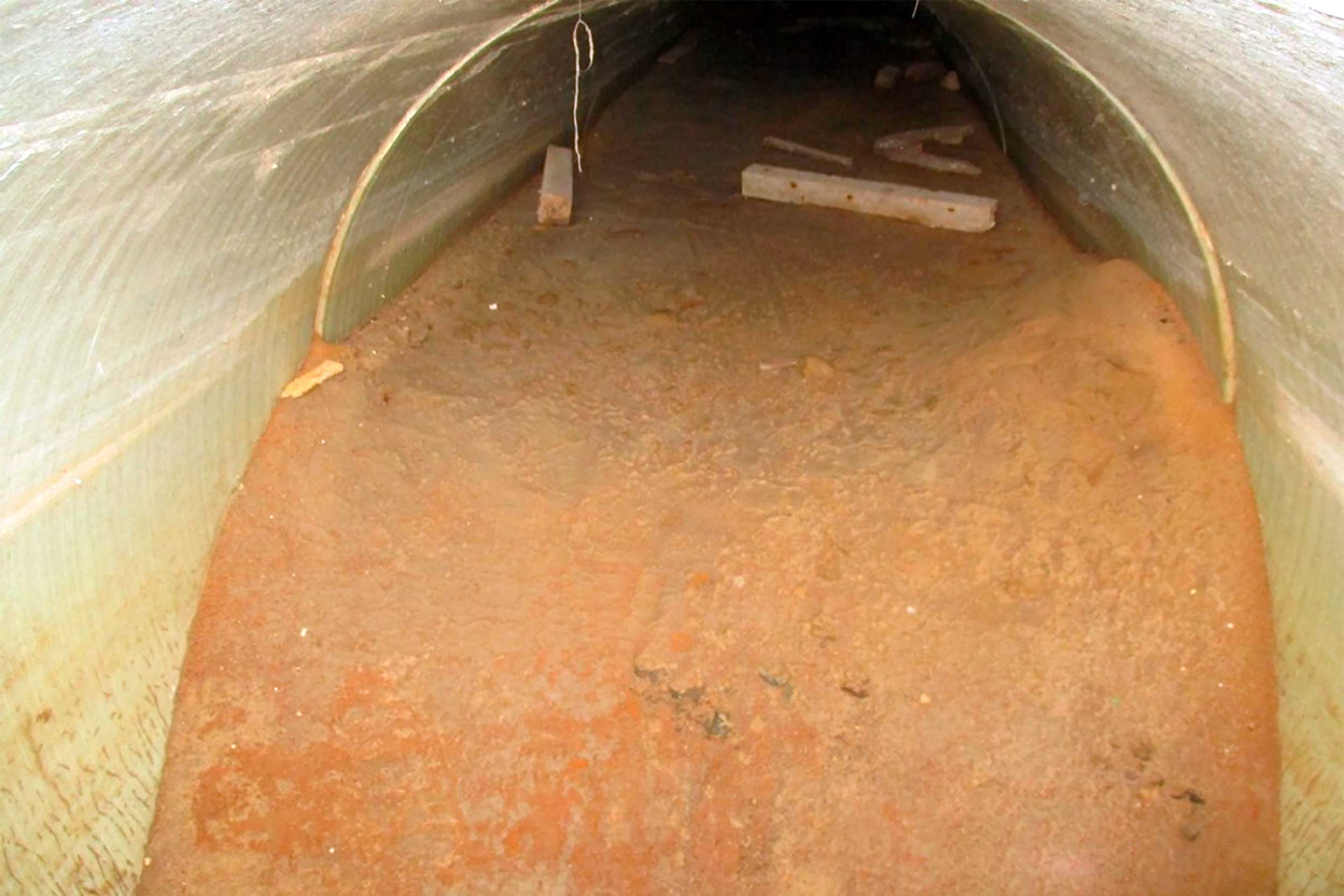 Before cleaning storm water - High Pressure Jetting Service - Dubai UAE