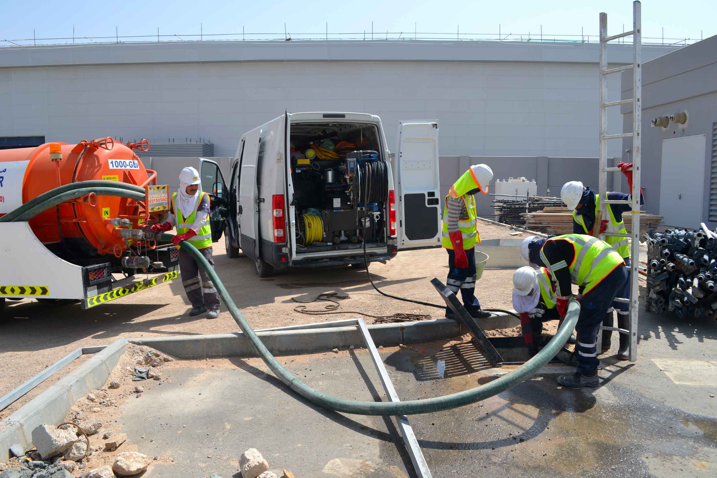 Our Customer I Fara'a Contracting - High Pressure Jetting Service - Al Ain UAE
