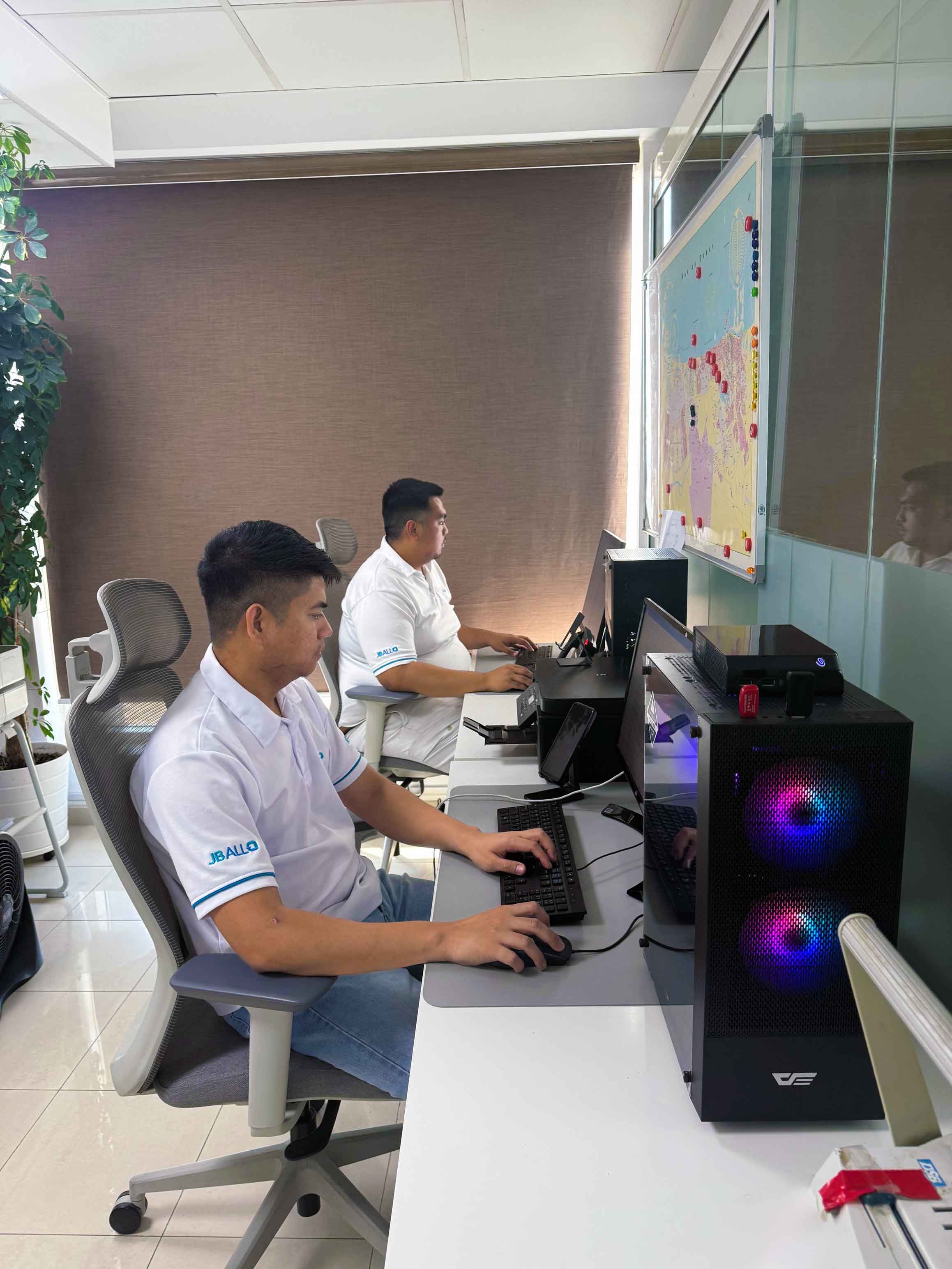 Team office JB Allo Sewage - Dubai UAE