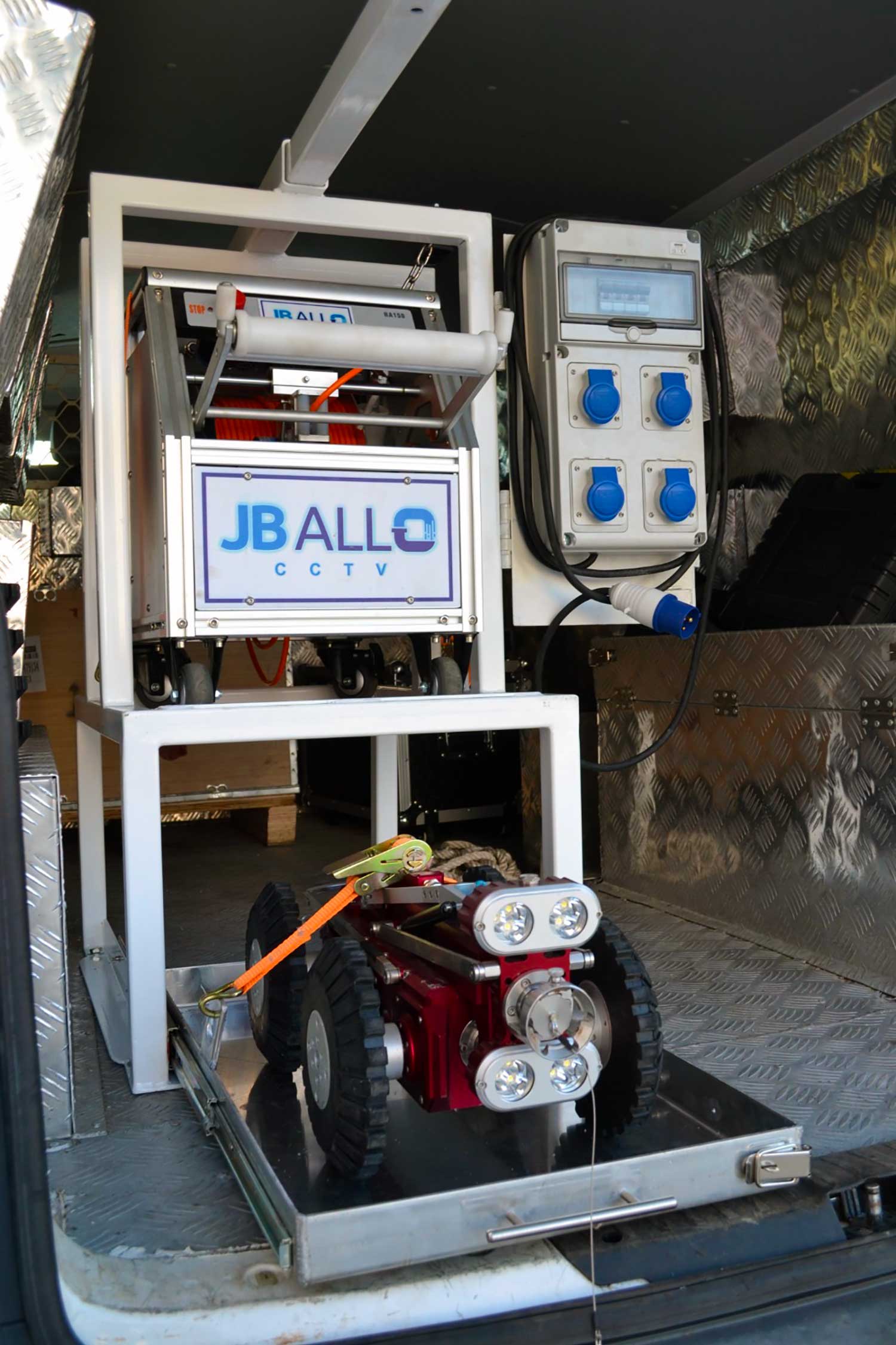 CCTV Drain Surveying - JB Allo Sewage - Dubai UAE