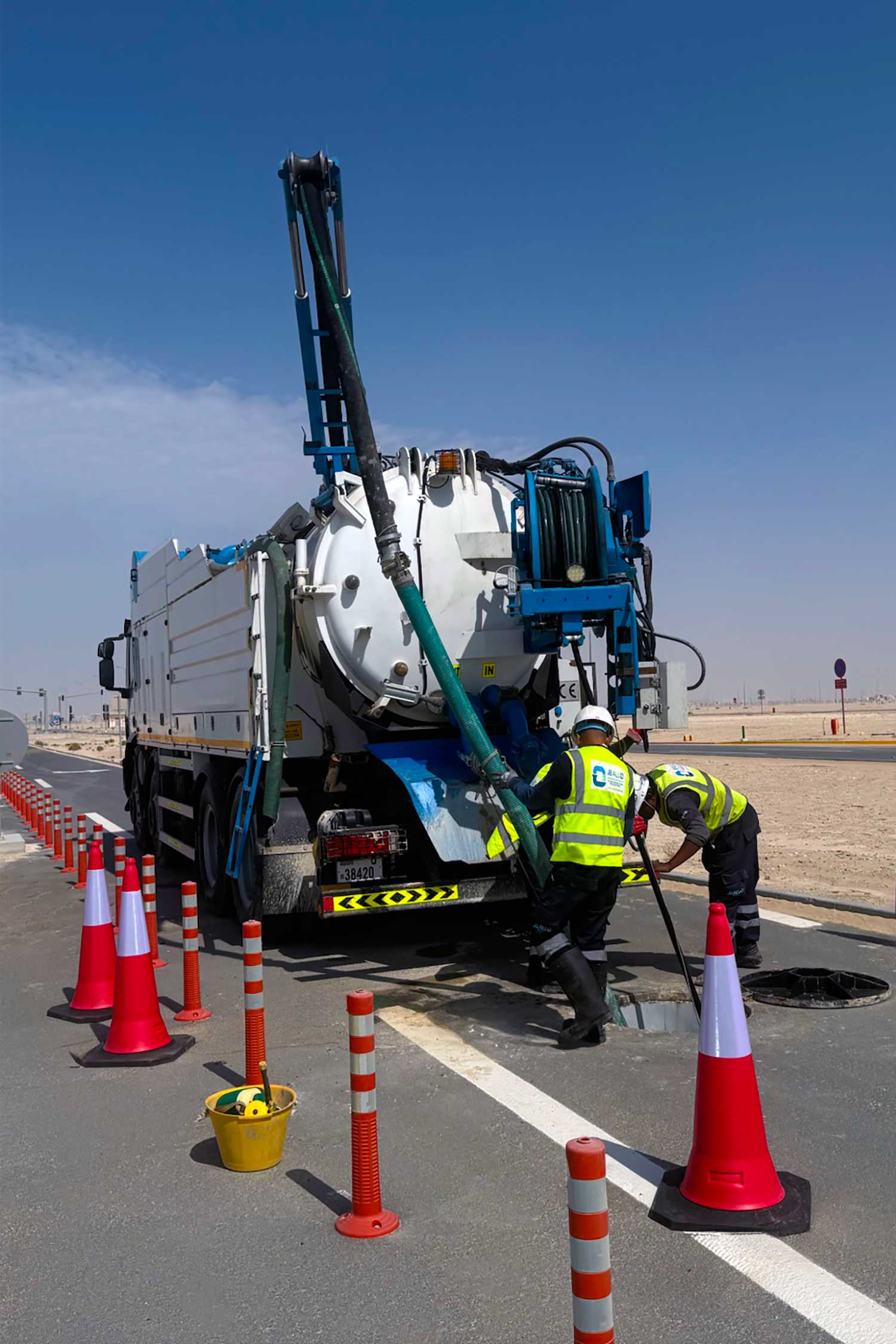 The Combination High Pressure Jetting - JB Allo Sewage - Dubai UAE