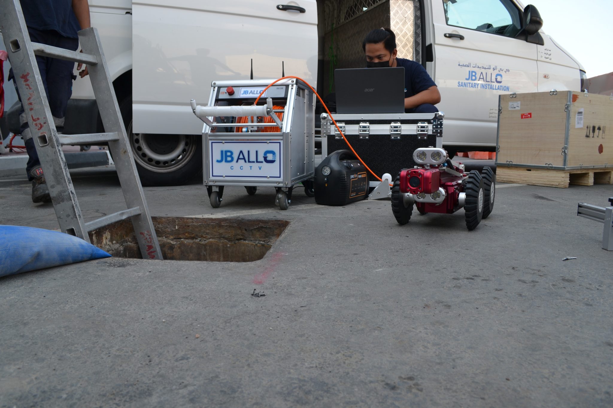 CCTV drain survey