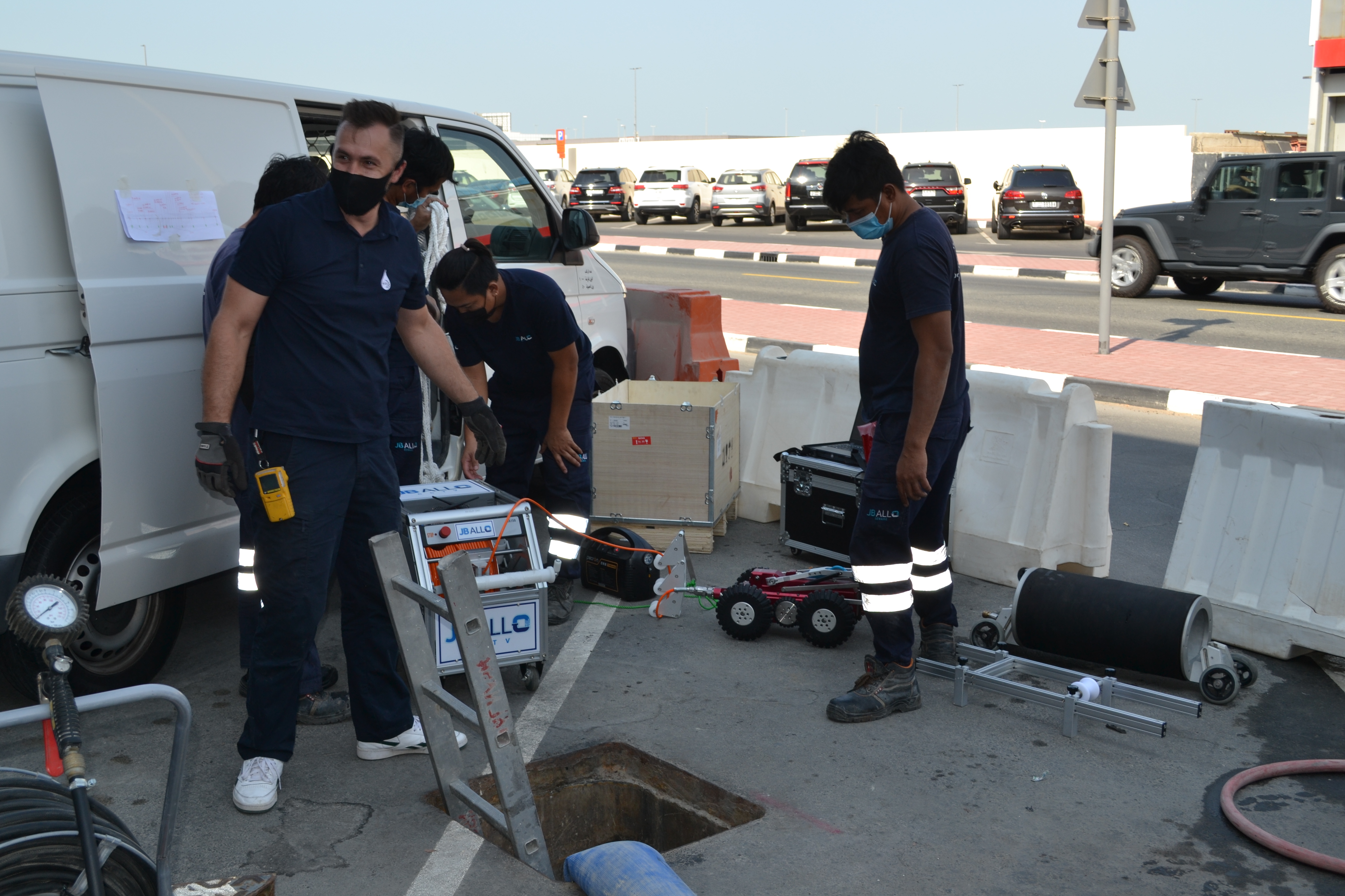 commercial CCTV drain surveys