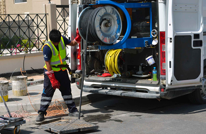 commercial sewer jetter in dubai